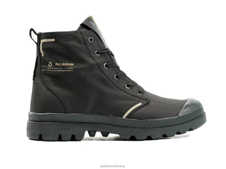botas negro 48PB104 Palladium pampa liteplus recicla wpplus unisexo