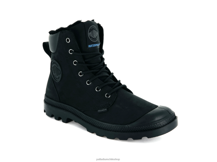 botas negro 48PB111 Palladium manguito deportivo pampa wps unisexo