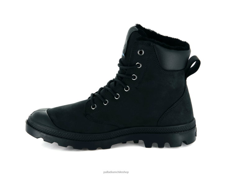 botas negro 48PB111 Palladium manguito deportivo pampa wps unisexo