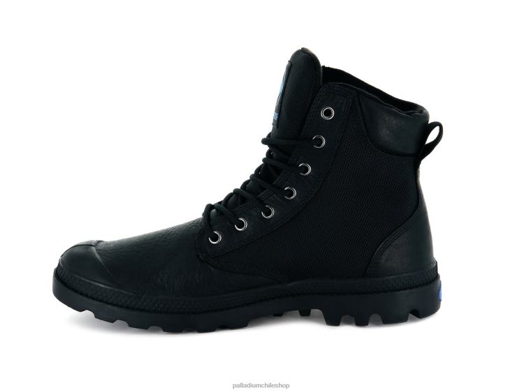 botas negro 48PB117 Palladium manguito deportivo pampa wpn unisexo