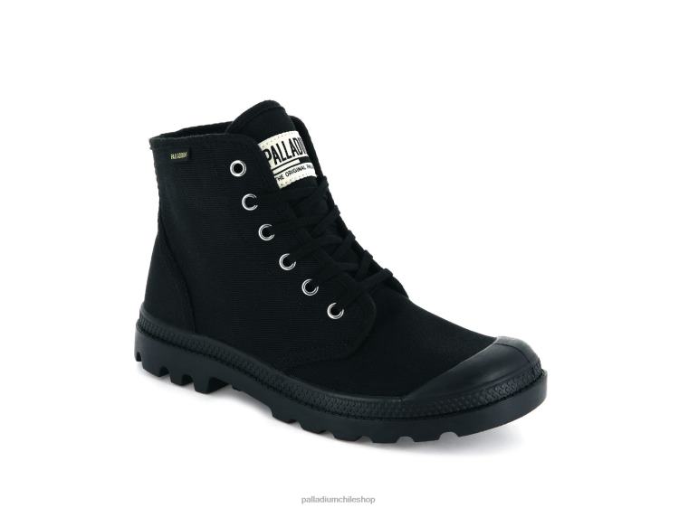 botas negro 48PB118 Palladium pampa hola original unisexo