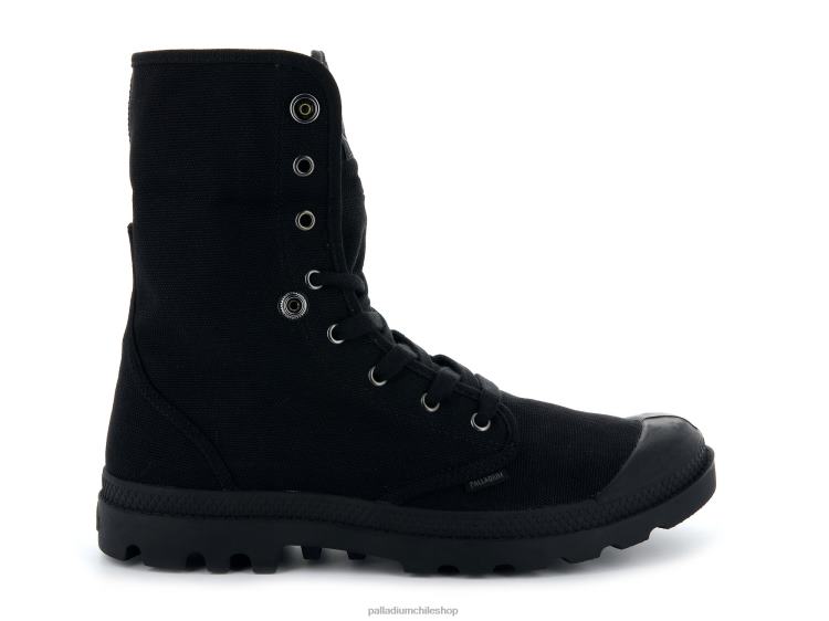 botas negro 48PB119 Palladium holgado hombres