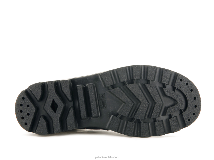 botas negro 48PB23 Palladium cuero pallabrousse 75 unisexo