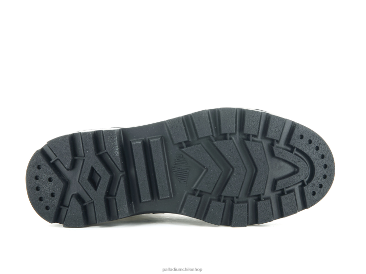 botas negro 48PB235 Palladium pallatrooper excursionista nubuck mujer