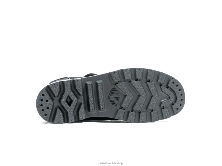 botas negro 48PB269 Palladium wobaggy mujer