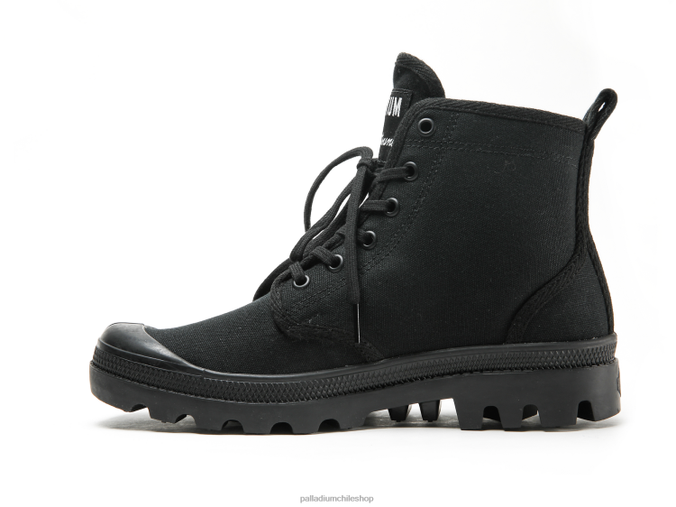 botas negro 48PB27 Palladium pallabrousse x kitsune unisexo