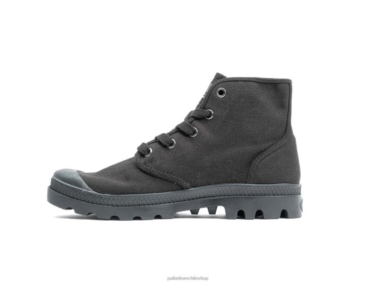 botas negro 48PB270 Palladium wopampa hola mujer