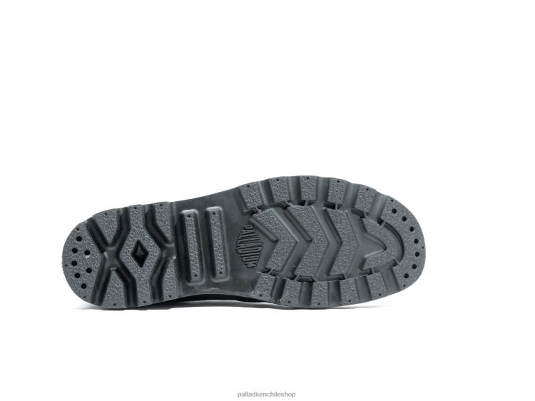 botas negro 48PB270 Palladium wopampa hola mujer