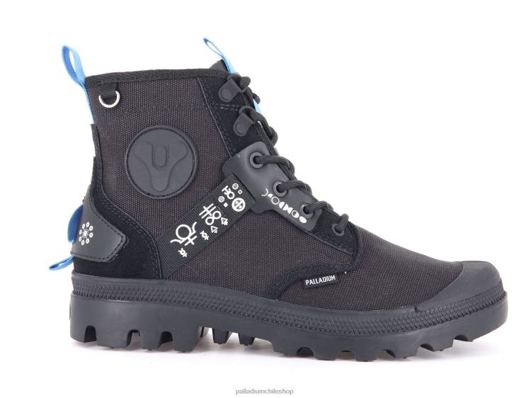 botas negro 48PB34 Palladium pampa x destino unisexo