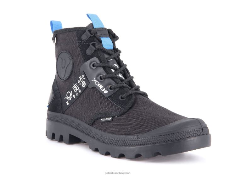 botas negro 48PB34 Palladium pampa x destino unisexo