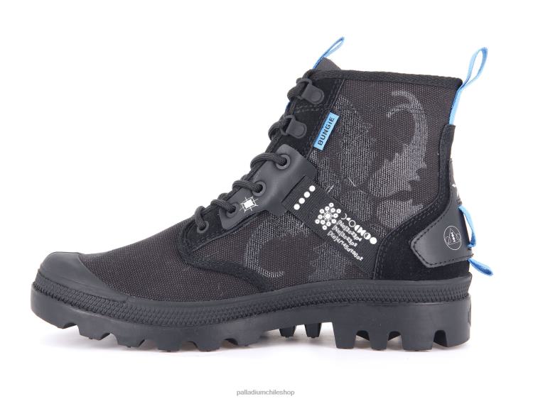 botas negro 48PB34 Palladium pampa x destino unisexo