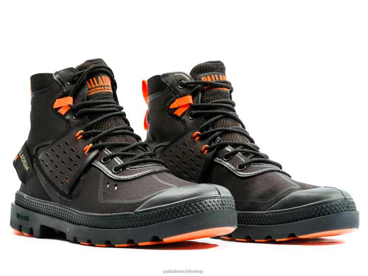 botas negro 48PB5 Palladium paquete pampa lite plus unisexo