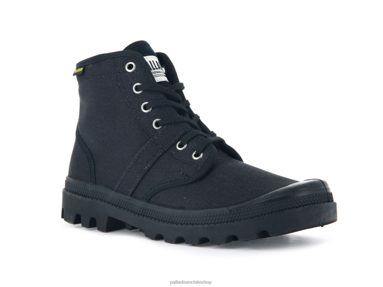 botas negro 48PB56 Palladium pallabrousse hombres