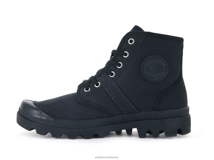 botas negro 48PB56 Palladium pallabrousse hombres