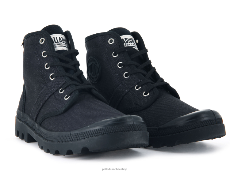 botas negro 48PB56 Palladium pallabrousse hombres