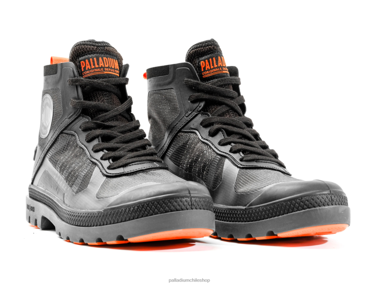 botas negro 48PB6 Palladium pampa lite plus matryx unisexo