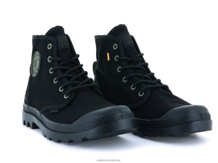 botas negro 48PB67 Palladium pampa hola htg unisexo