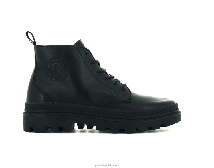 botas negro 48PB76 Palladium pallatrooper hi-2 unisexo