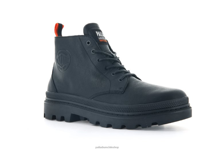 botas negro 48PB76 Palladium pallatrooper hi-2 unisexo
