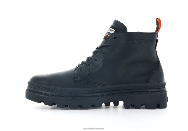 botas negro 48PB76 Palladium pallatrooper hi-2 unisexo