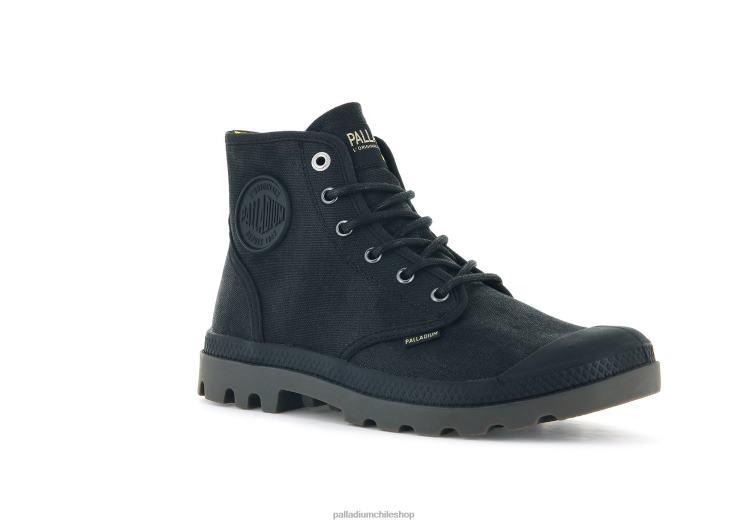 botas negro 48PB78 Palladium pampa hola cera unisexo