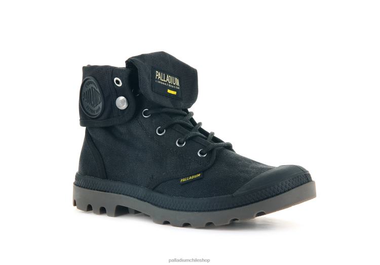 botas negro 48PB82 Palladium cera holgada pampa unisexo