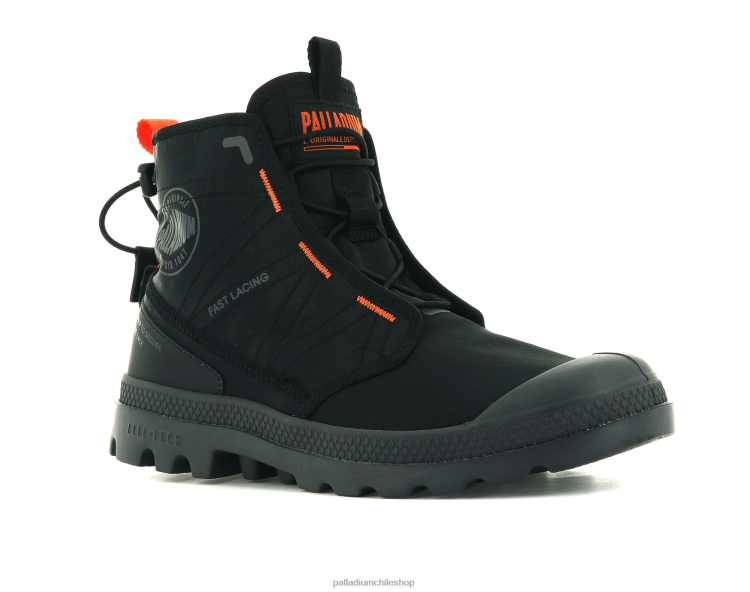 botas negro 48PB94 Palladium pampa travel lite unisexo