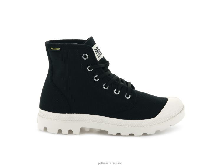 botas negro/malvavisco 48PB109 Palladium pampa hola original unisexo