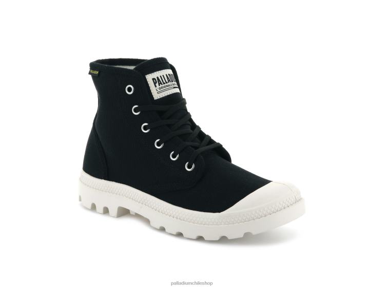 botas negro/malvavisco 48PB109 Palladium pampa hola original unisexo