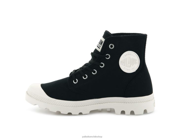 botas negro/malvavisco 48PB109 Palladium pampa hola original unisexo
