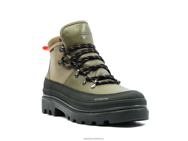 botas noche de oliva 48PB20 Palladium pallatrooper excursionista wpplus unisexo