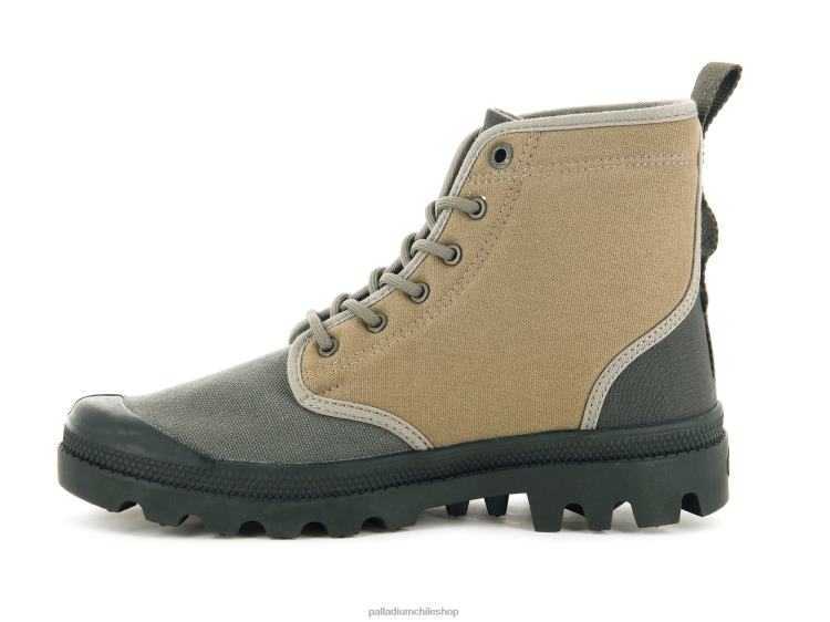 botas noche de oliva 48PB24 Palladium pampa sombra 75 unisexo