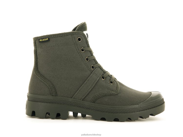 botas noche de oliva 48PB38 Palladium pallabrousse hombres
