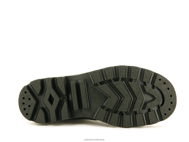 botas noche de oliva 48PB38 Palladium pallabrousse hombres