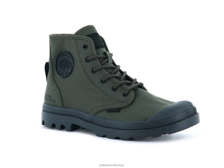botas noche de oliva 48PB66 Palladium pampa hola htg unisexo