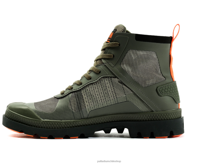 botas noche de oliva 48PB7 Palladium pampa lite plus matryx unisexo