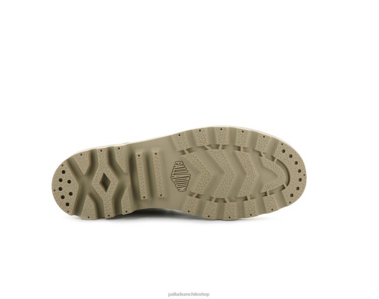 botas oliva/jengibre 48PB255 Palladium wopampa hola mujer