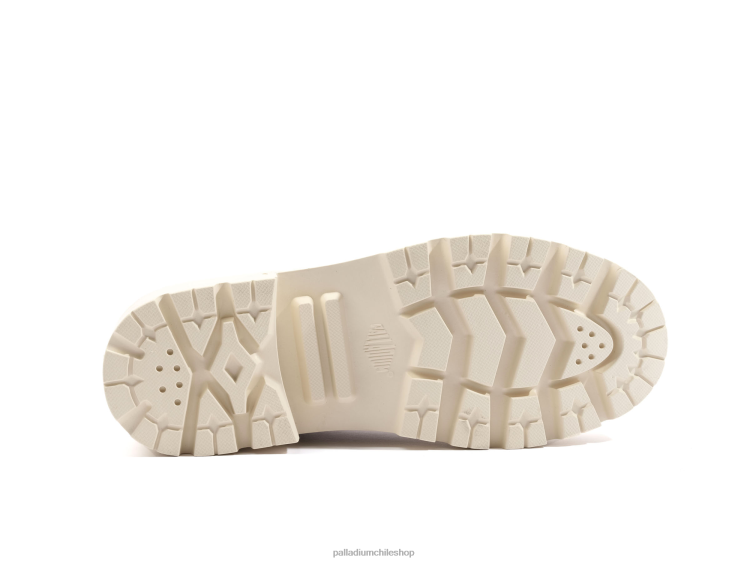 botas polvo desnudo 48PB219 Palladium sarga pallabase mujer
