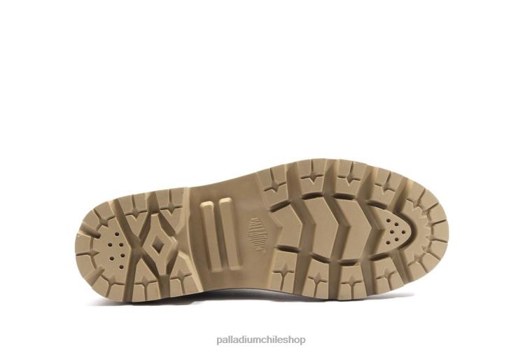 botas querido moreno 48PB231 Palladium cuero palabase mujer