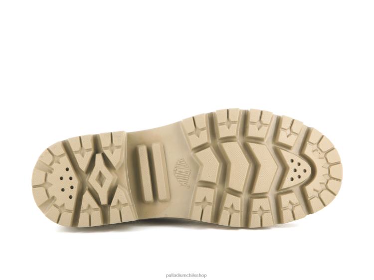 botas querido moreno 48PB232 Palladium piel pallabase chelsea mujer