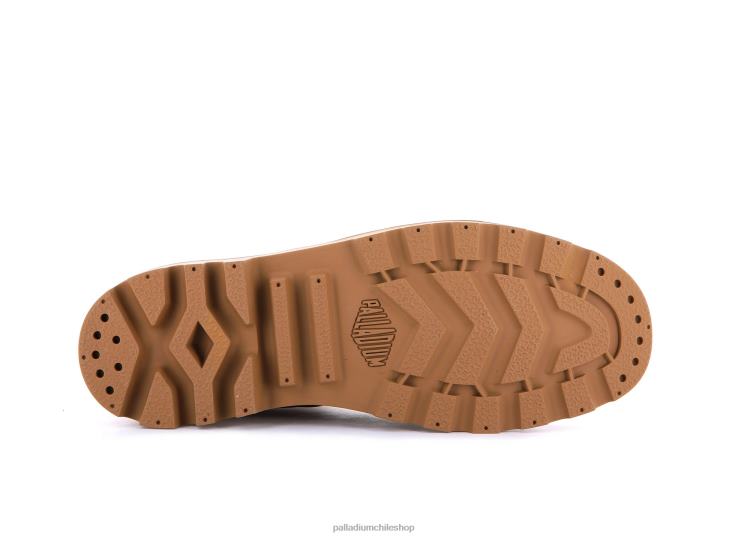 botas querido moreno 48PB71 Palladium pampa x destino impermeable unisexo