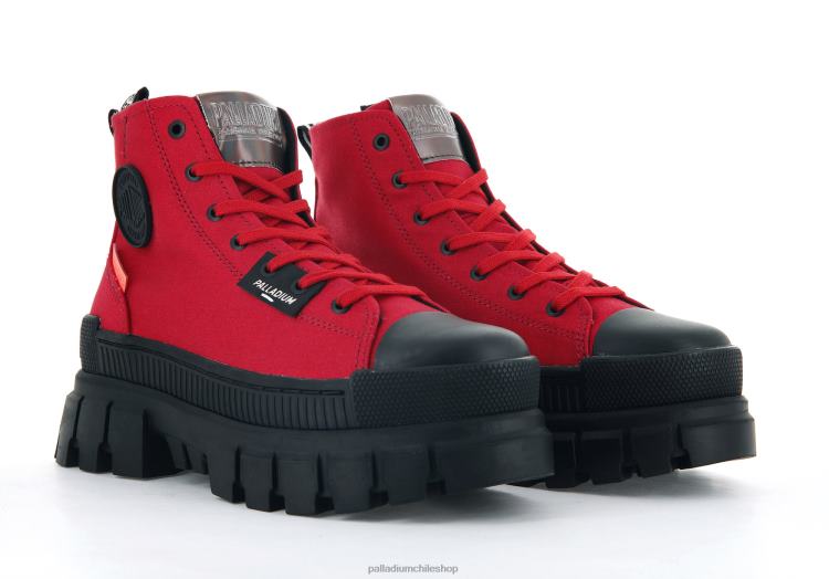 botas salsa roja 48PB251 Palladium revuelta hola tx mujer