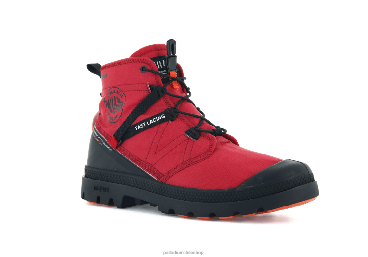 botas salsa roja 48PB51 Palladium pampa travel liteplus impermeable unisexo