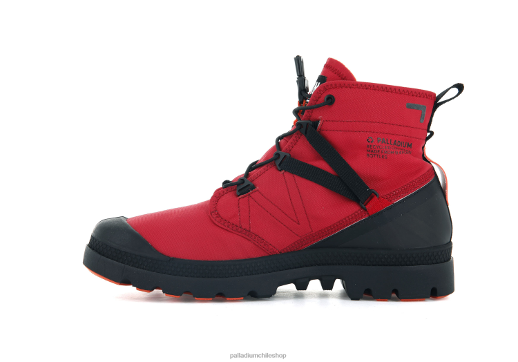 botas salsa roja 48PB51 Palladium pampa travel liteplus impermeable unisexo
