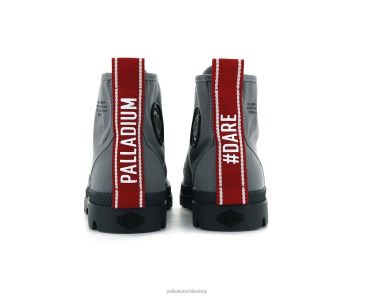 botas titanio 48PB99 Palladium pampa hola atrévete unisexo