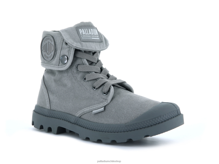 botas titanio/de gran altura 48PB238 Palladium wobaggy mujer