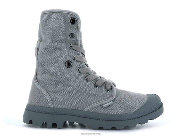 botas titanio/de gran altura 48PB238 Palladium wobaggy mujer