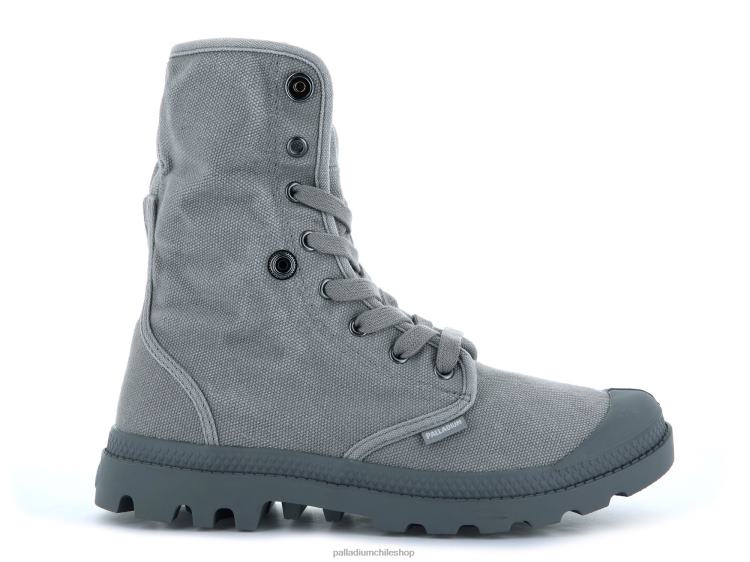 botas titanio/de gran altura 48PB52 Palladium holgado hombres