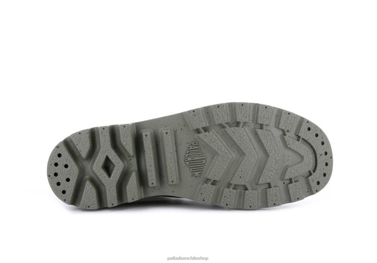 botas verde polvoriento 48PB89 Palladium pampa hola organica ii unisexo
