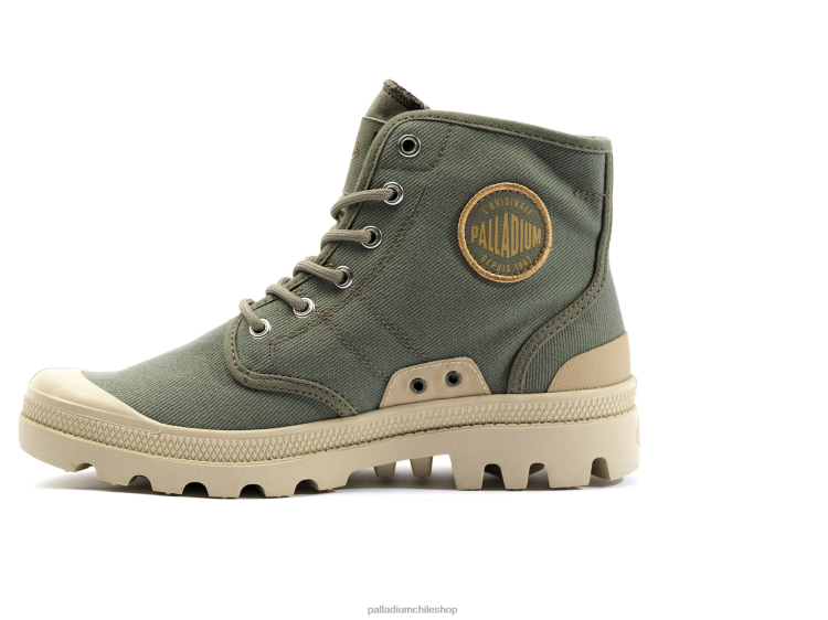 botas vetiver 48PB11 Palladium ropa de trabajo pallabrousse unisexo